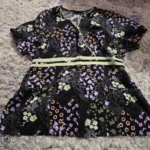 XL Cherokee Scrub Top